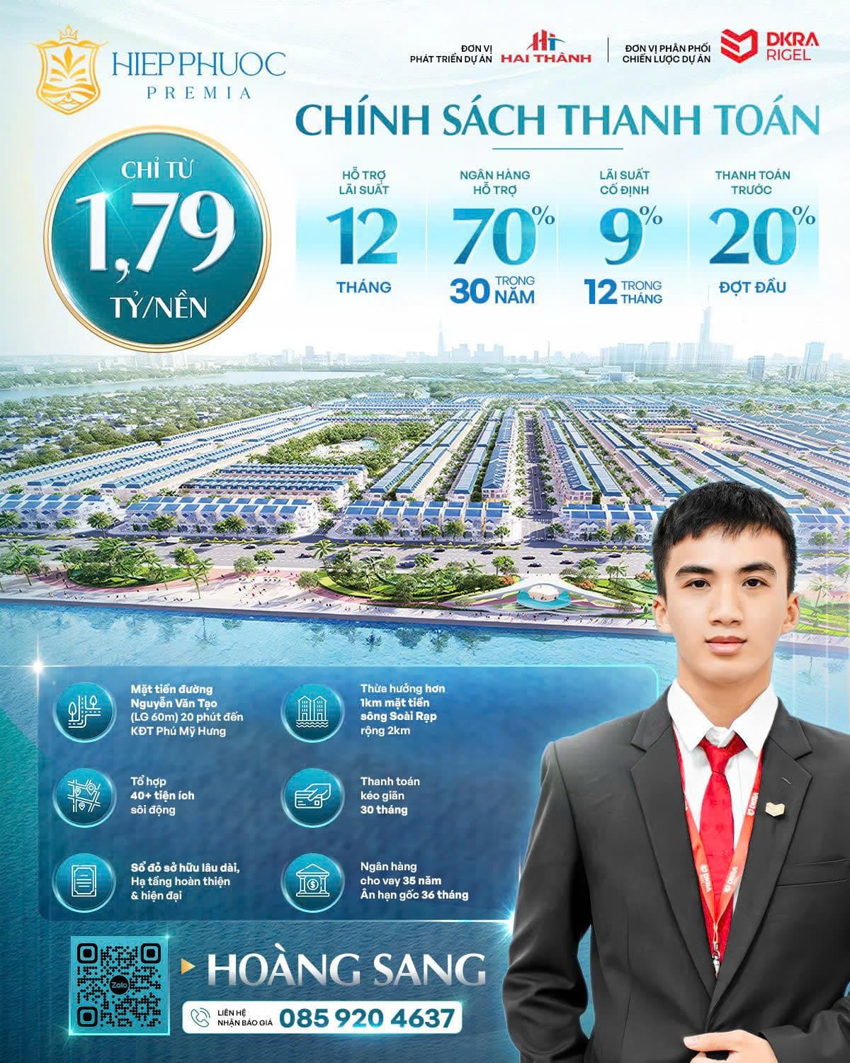 Hoàng Sang — Chuyên viên tư vấn bất động sản